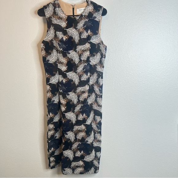 Prabal Gurung lace overlay sheath dress size 6 - Picture 5 of 9